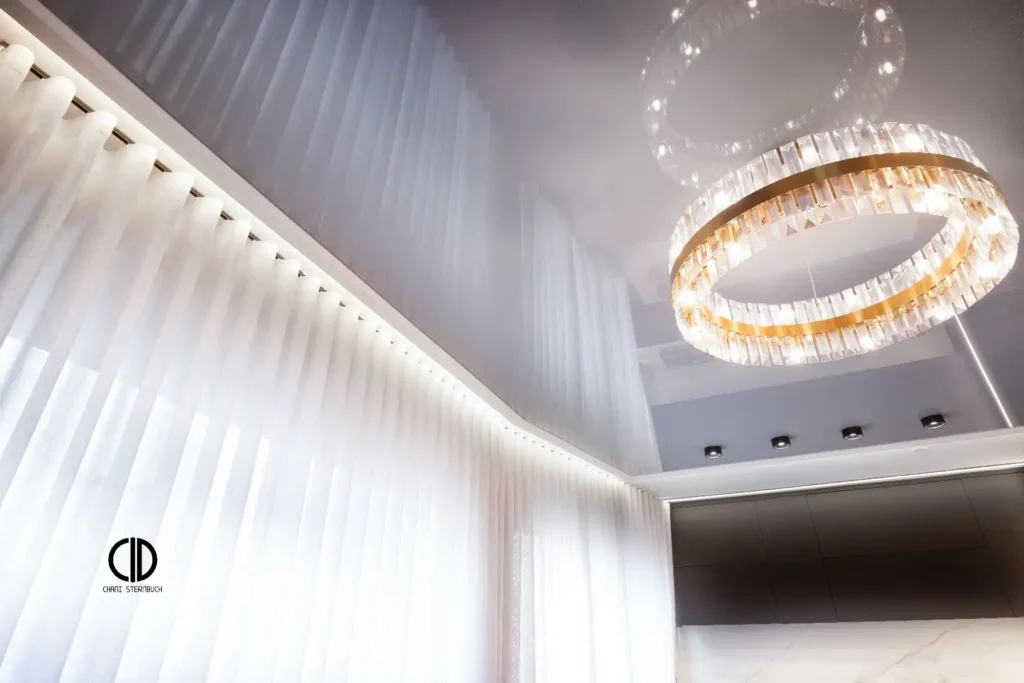 Парящий натяжной потолок